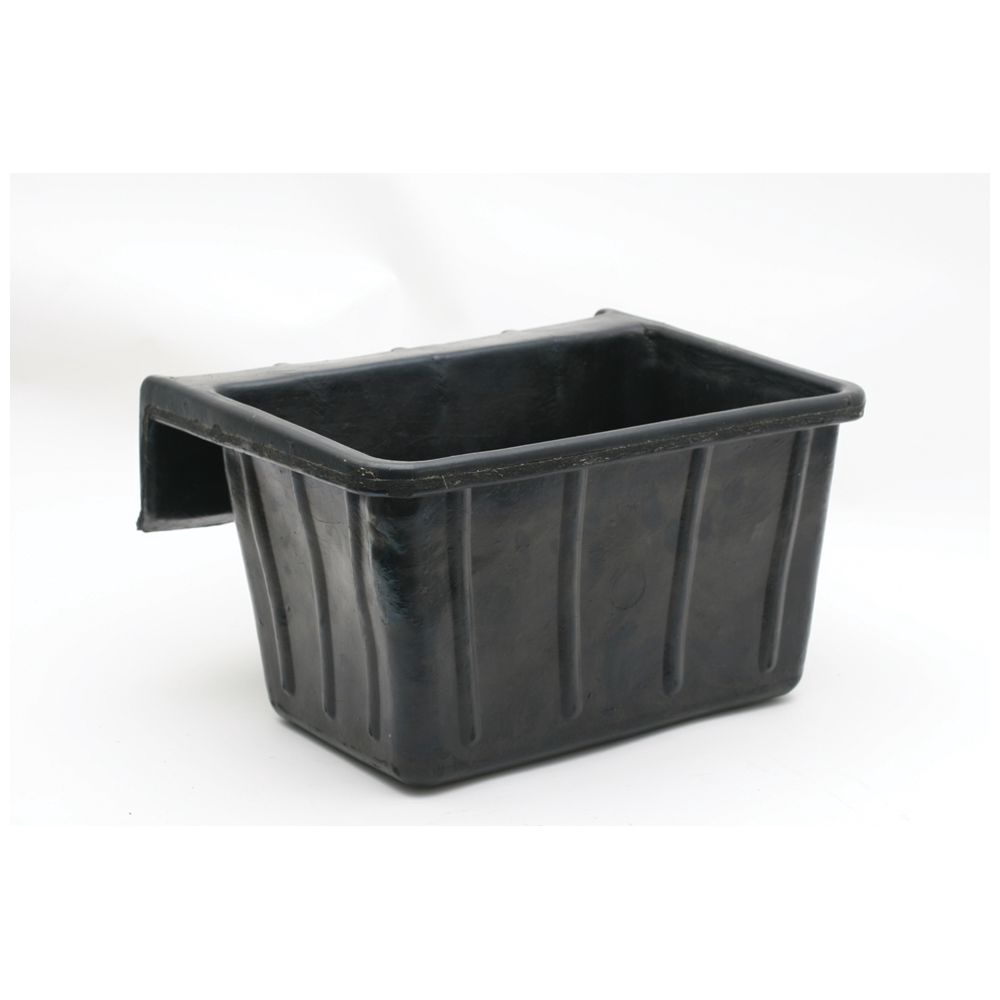 Feed Tub 16L Recycled Rubber Rail Mount - Living Rural